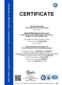 Quality Certificates - Purosil